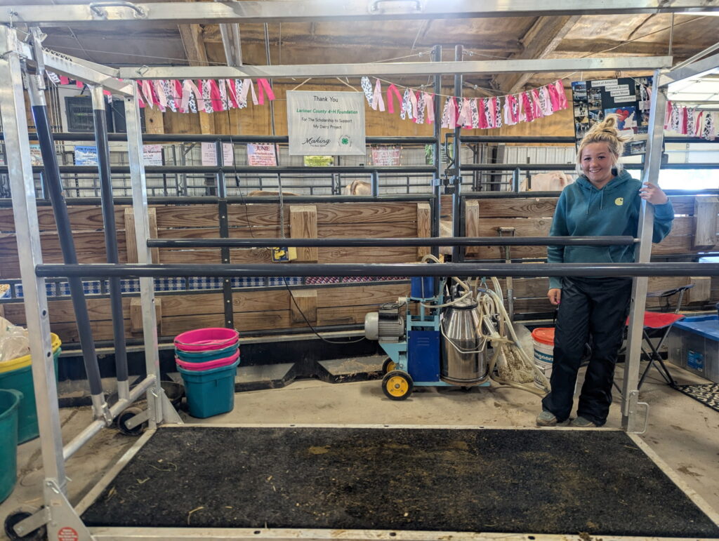 individual project support from the larimer county 4h foundation