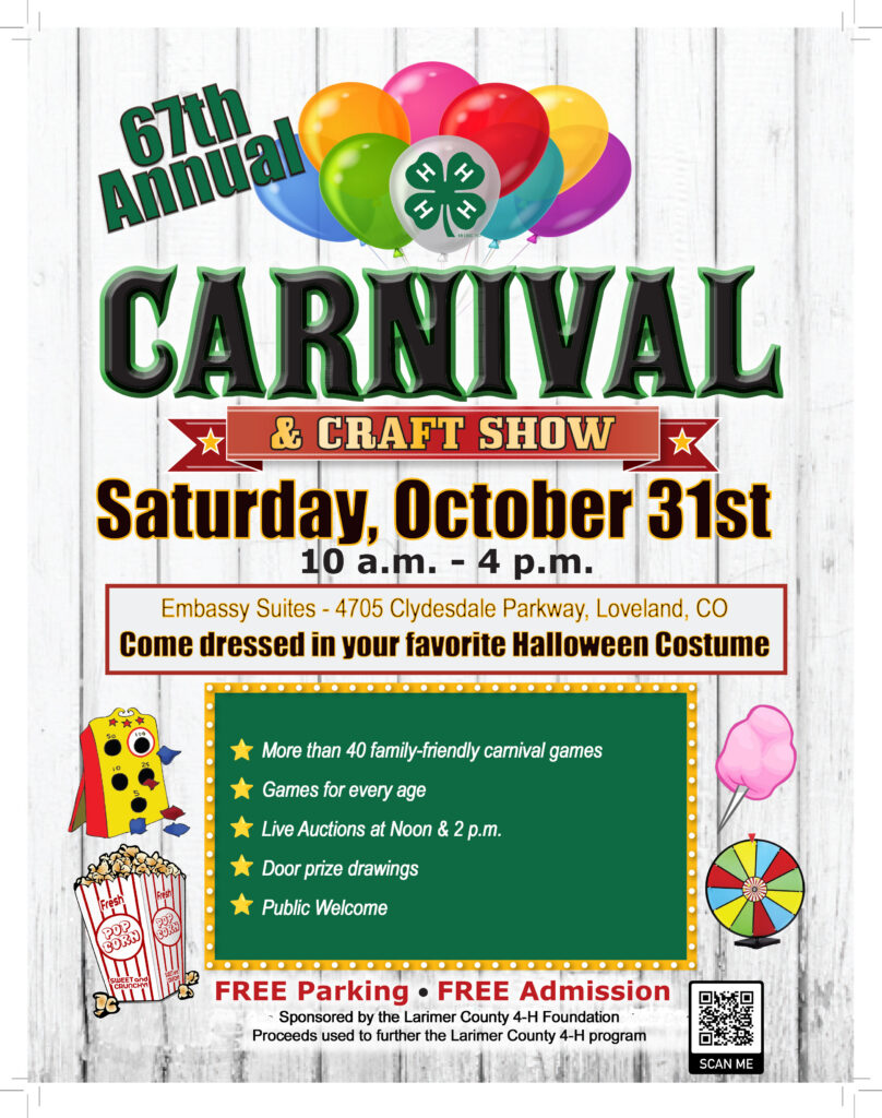 larimer county 4-H carnival 2026